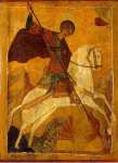 Icon St George and the Dragon  - Hermitage